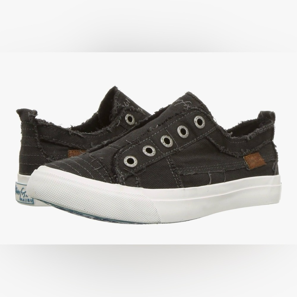 Blowfish Charcoal Canvas Sneakers